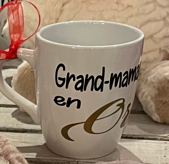 Tasse grand-maman en or