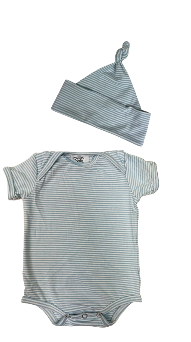Duo confort bambou bleu