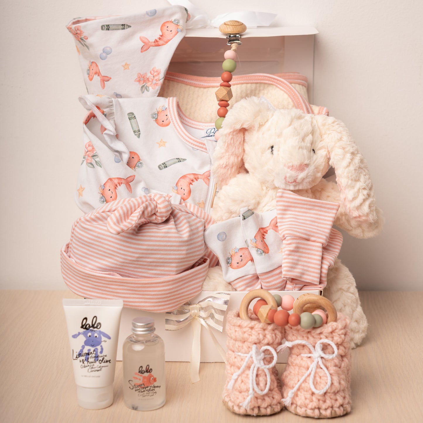 Panier cadeau de bienvenue à la maison