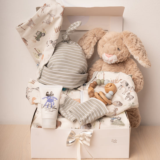 Panier cadeau réconfort douillet