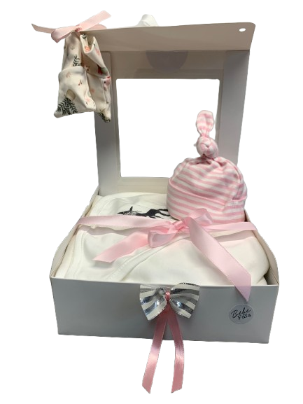 Ensemble-cadeau couverture à capuchon et petits accessoires